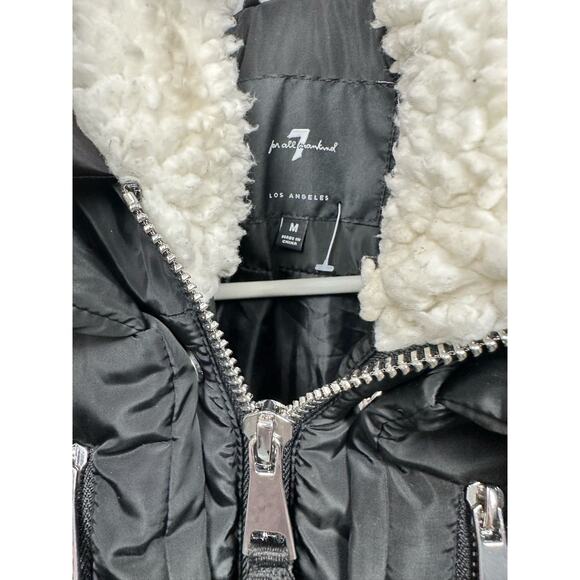 7 For All Mankind Puffer Jacket NWOT - Picture 6 of 6